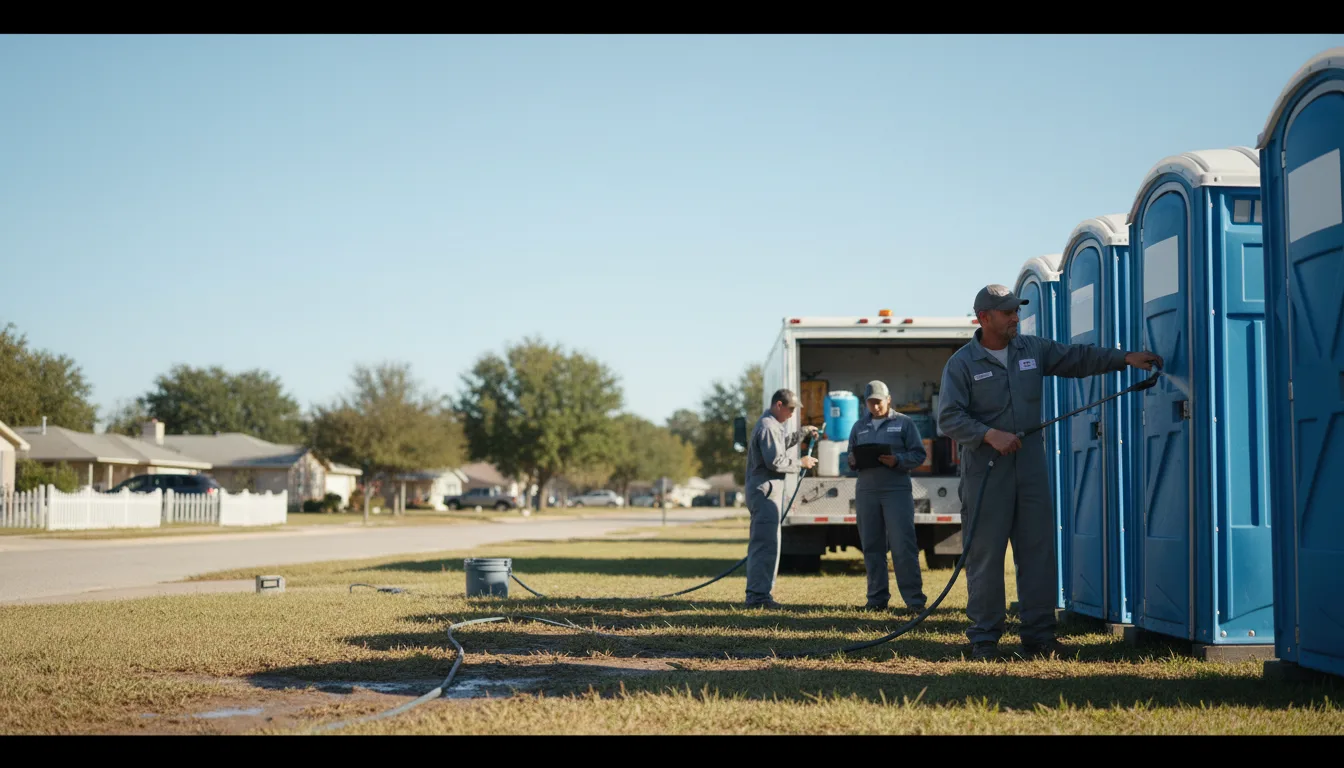 Long-Term Portable Toilet Rental in Birnamwood, WI near me